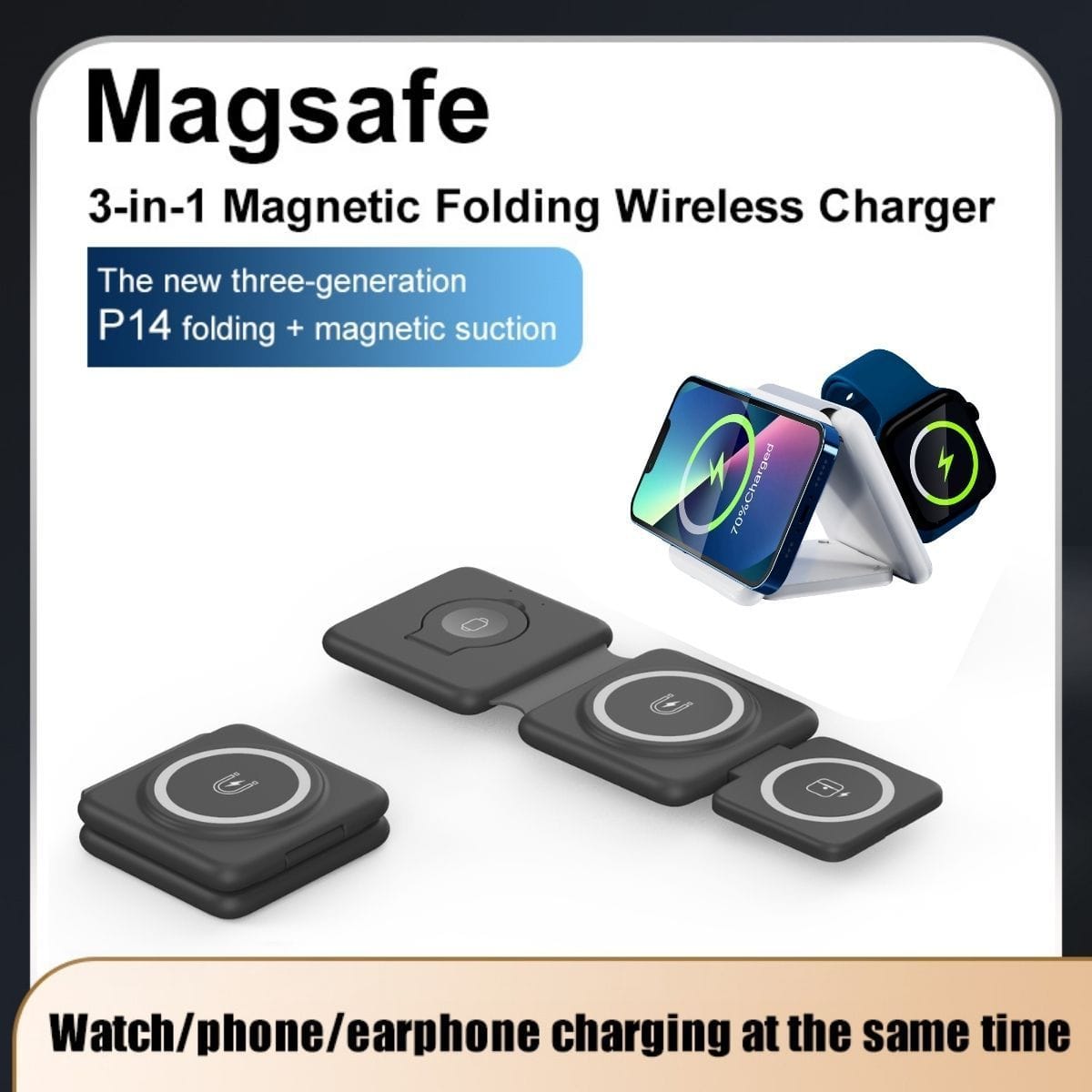 0ae2c9cb-6ec3-4111-81da-611e80a7541d.jpg Folding Magnetic Suction Wireless Charger 3-in-1 - Image 4