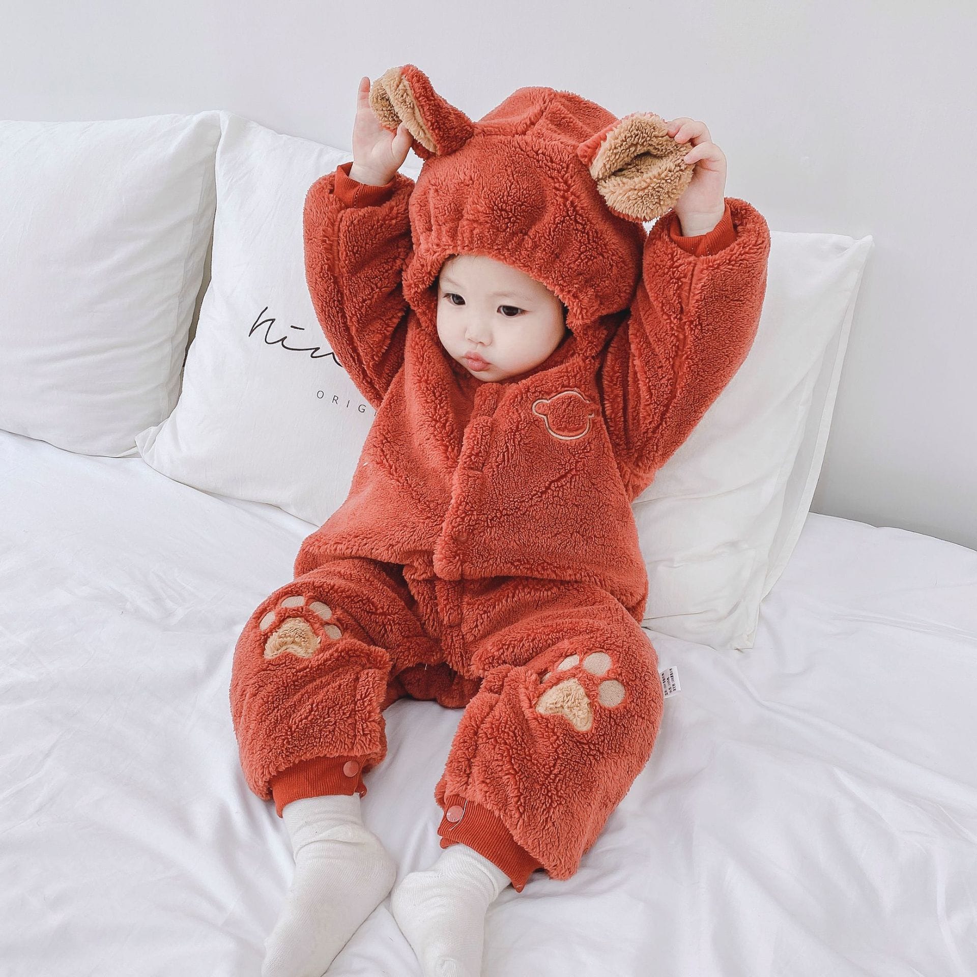 1020074c-4fb8-4b7a-956a-c2f40d2c6d5d.jpg Newborn Baby Onesies Baby Clothes Romper Baby Quilted