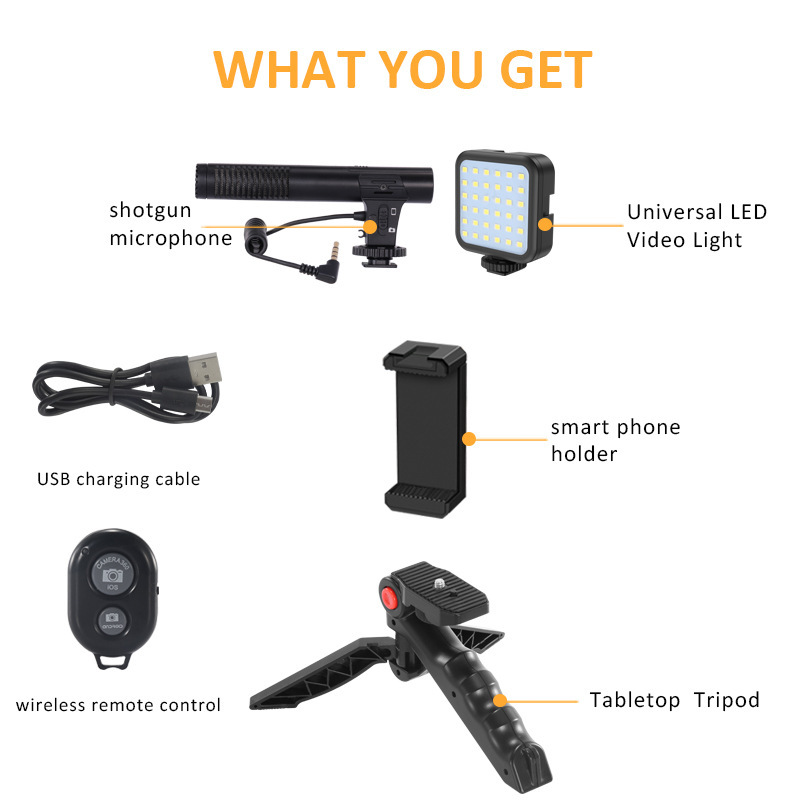 1615981351023.jpg Compatible with Apple, Camera Accessories With Desktop Tripod Light - Image 2