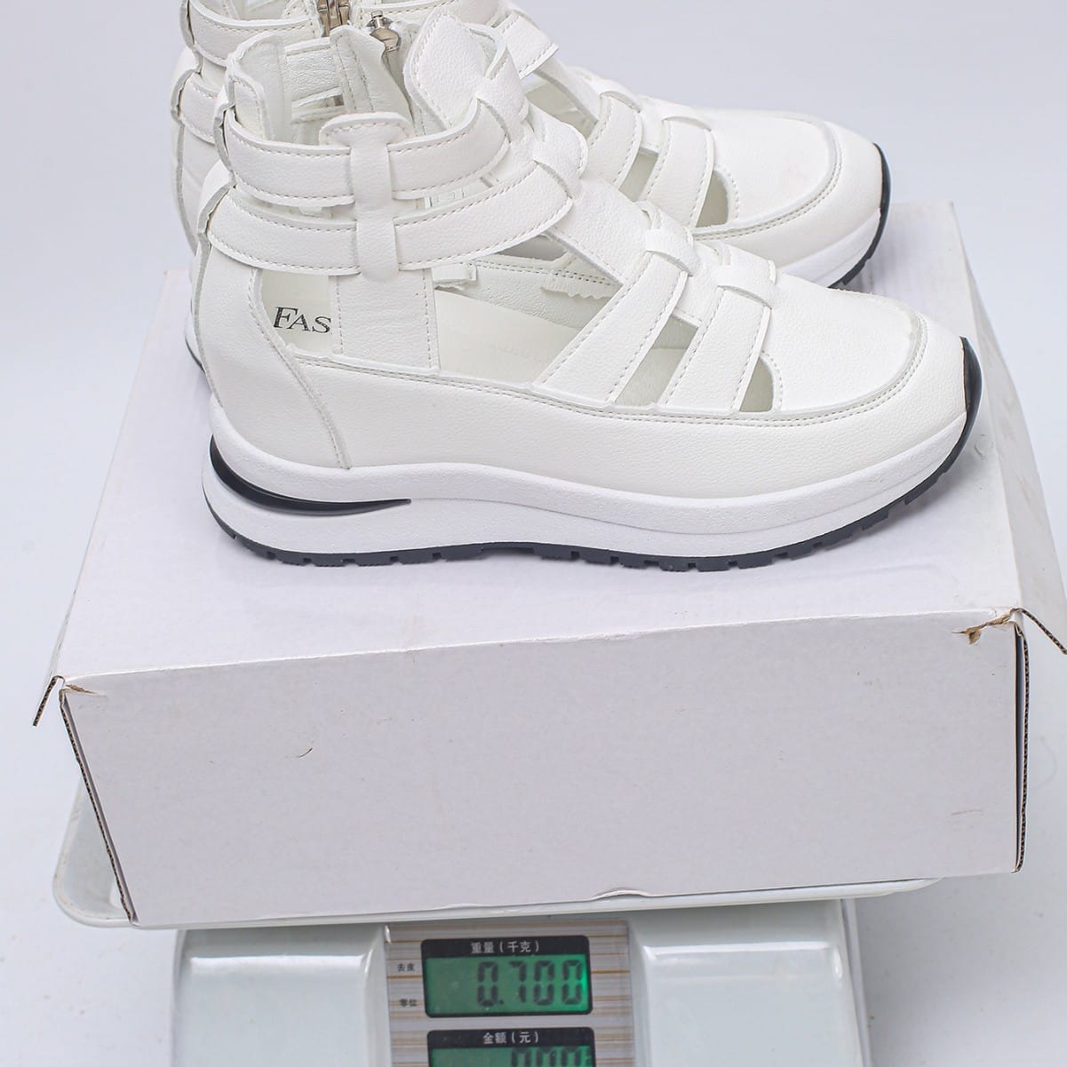 19aa0a12-c312-476c-a56d-53e099f1e1b8.jpg Women's Close-toed Hollow-out Sandals Summer Fashion Platform Shoes - Image 3