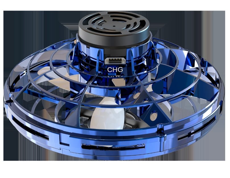 2372659933441.jpg Mini Fingertip Gyro Interactive Decompression Toy Drone LED UFO Type Flying Helicopter Spinner Toy Kids - Image 7