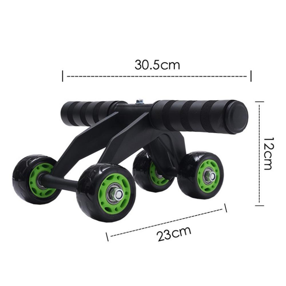 310091065451.jpg Four-wheeled Abdominal Roller Home Exercise Abdominal Muscle Fitness Equipment - Image 5
