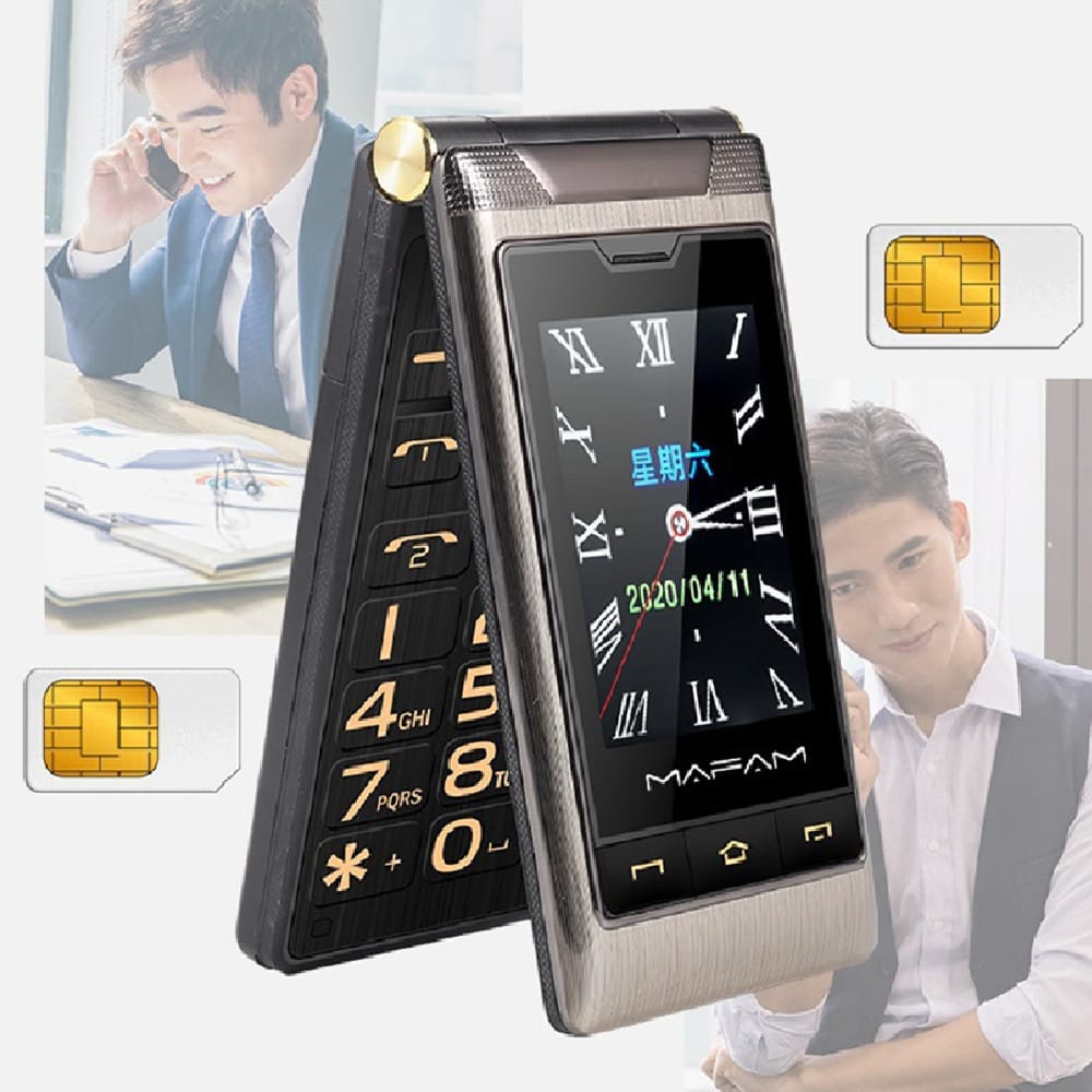 35ce3993-dabf-49f0-a81a-cb4b281d96bd.jpg Full Network Connectivity Dual Screen Flip Cover Elderly Machine Backup Machine