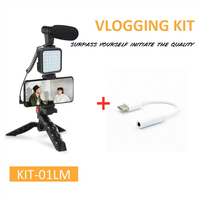 40fdc6cd-e867-469e-b3f1-f4ec154c2a14.jpg Compatible with Apple, Camera Accessories With Desktop Tripod Light - Image 3