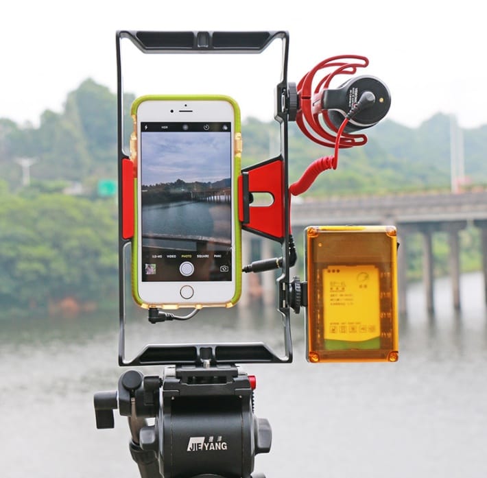 443097330073983.jpg Compatible With Apple, Ulanzi Handheld Smartphone Video Rig Case For Samsung,Phone Rig Stabilizer For Live Stream Youtube Filmmaking Vlogger - Image 4