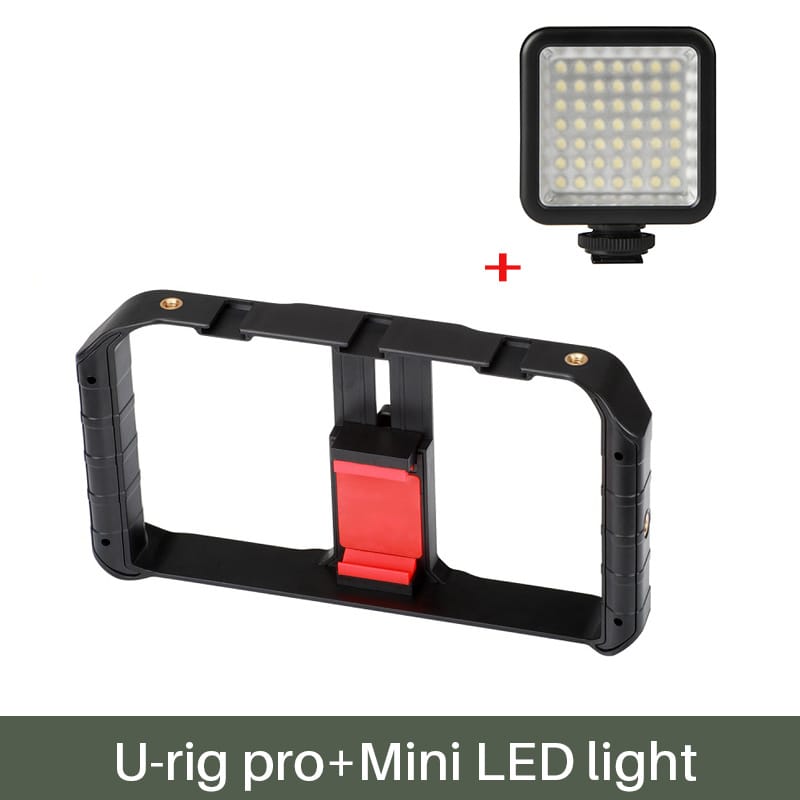 4731516399015.jpg Compatible With Apple, Ulanzi Handheld Smartphone Video Rig Case For Samsung,Phone Rig Stabilizer For Live Stream Youtube Filmmaking Vlogger - Image 6