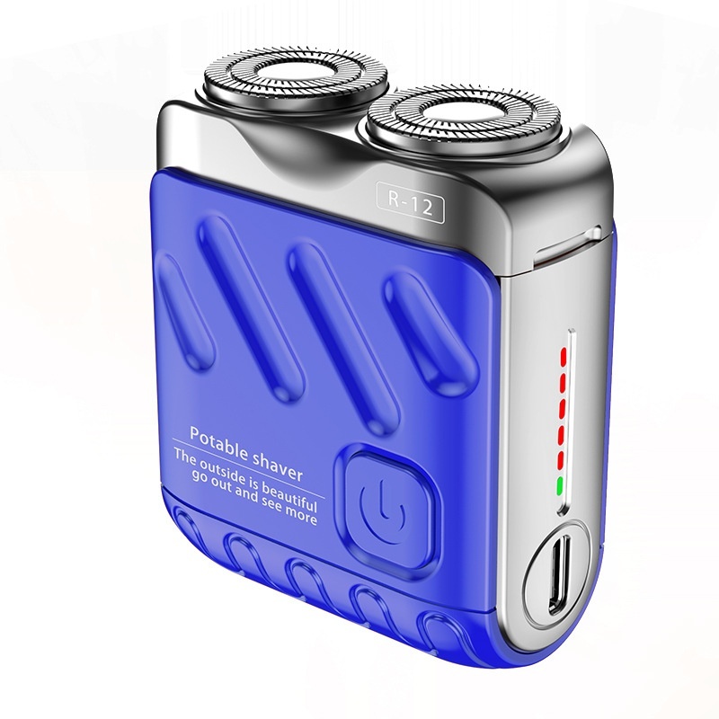 479fddc8-a9bb-4aa7-a477-7e688035d652_trans.jpeg Portable Rotary Dual Ring Electric Shaver Men Travel Mini Shaver Double Floating Magnetic Blade Head Rechargeable Pocket Razors - Image 4