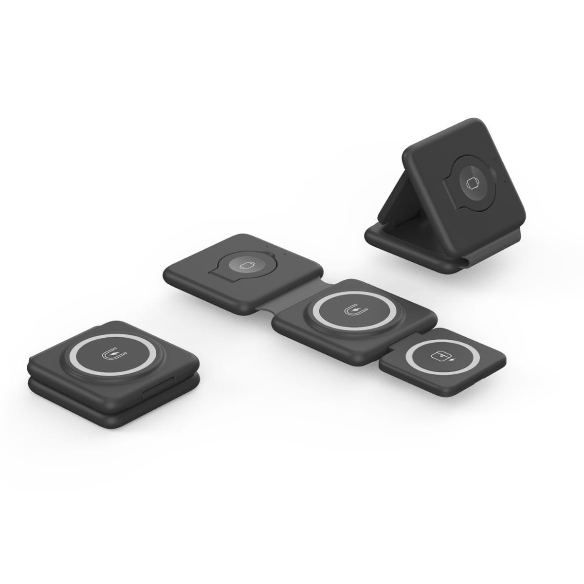 59590ab7-98d3-4e8e-88e7-636b3ac2ae7d.jpg Folding Magnetic Suction Wireless Charger 3-in-1 - Image 5
