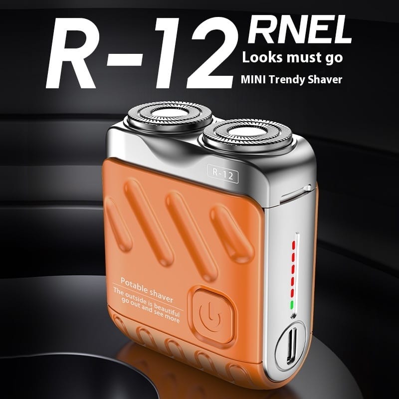 5db0b089-ac27-4778-aeb6-242103a9e790_trans.jpeg Portable Rotary Dual Ring Electric Shaver Men Travel Mini Shaver Double Floating Magnetic Blade Head Rechargeable Pocket Razors - Image 6