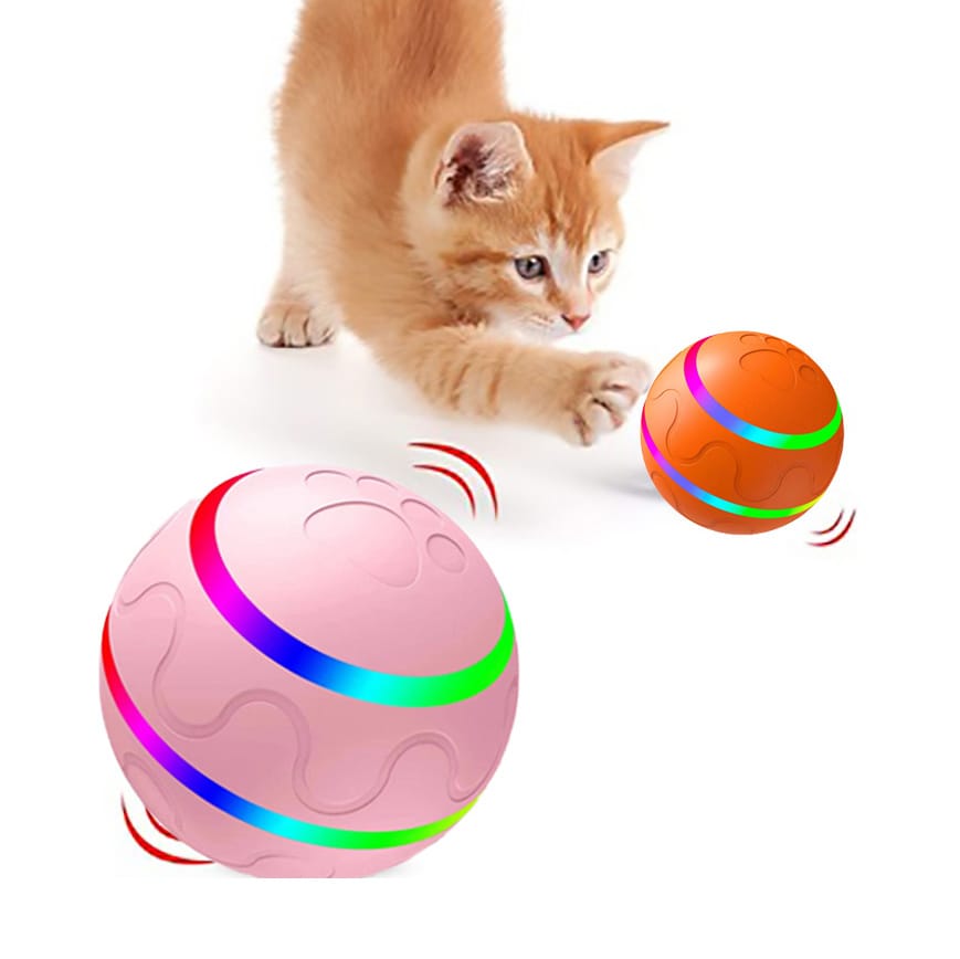 76793067-f037-4f84-9c63-ae6af5ce2028.jpg Pet New Cat Wicked Ball Toy Intelligent Ball USB Cat Toys Self Rotating Ball Automatic Rotation Ball - Image 8