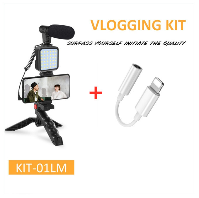 7e7e66a4-4116-4f8d-aed1-fc1375674565.jpg Compatible with Apple, Camera Accessories With Desktop Tripod Light - Image 7