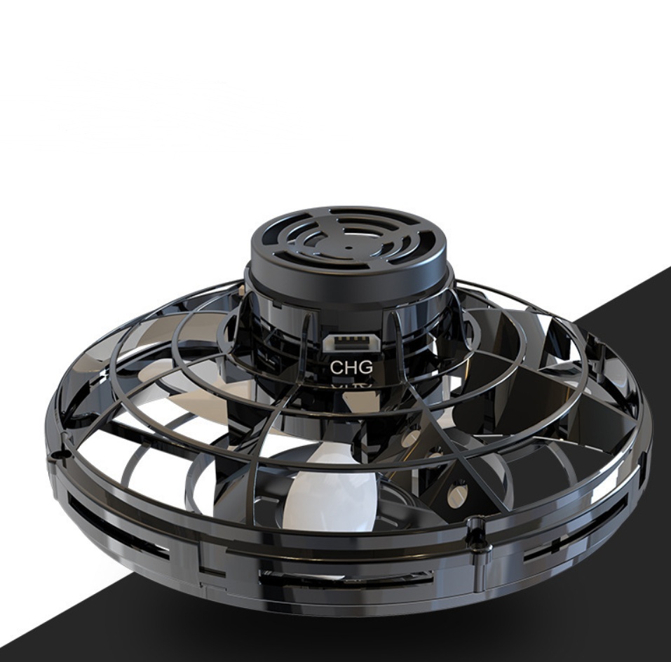 84970c19-38ba-421a-8d14-1c2ef91e1ea2.jpg Mini Fingertip Gyro Interactive Decompression Toy Drone LED UFO Type Flying Helicopter Spinner Toy Kids - Image 6