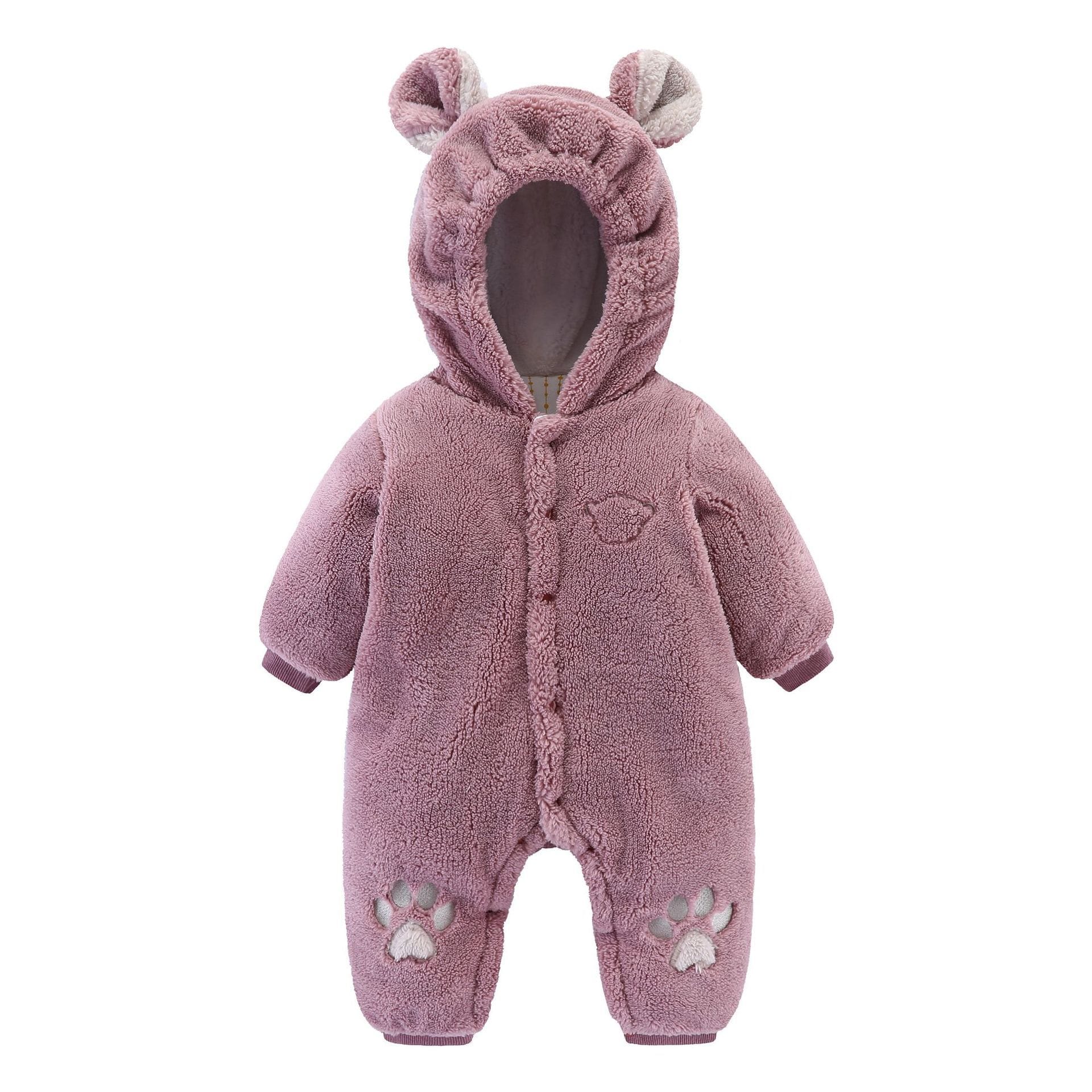 911f4c68-a510-456d-8f66-60e9da831a09.jpg Newborn Baby Onesies Baby Clothes Romper Baby Quilted - Image 2