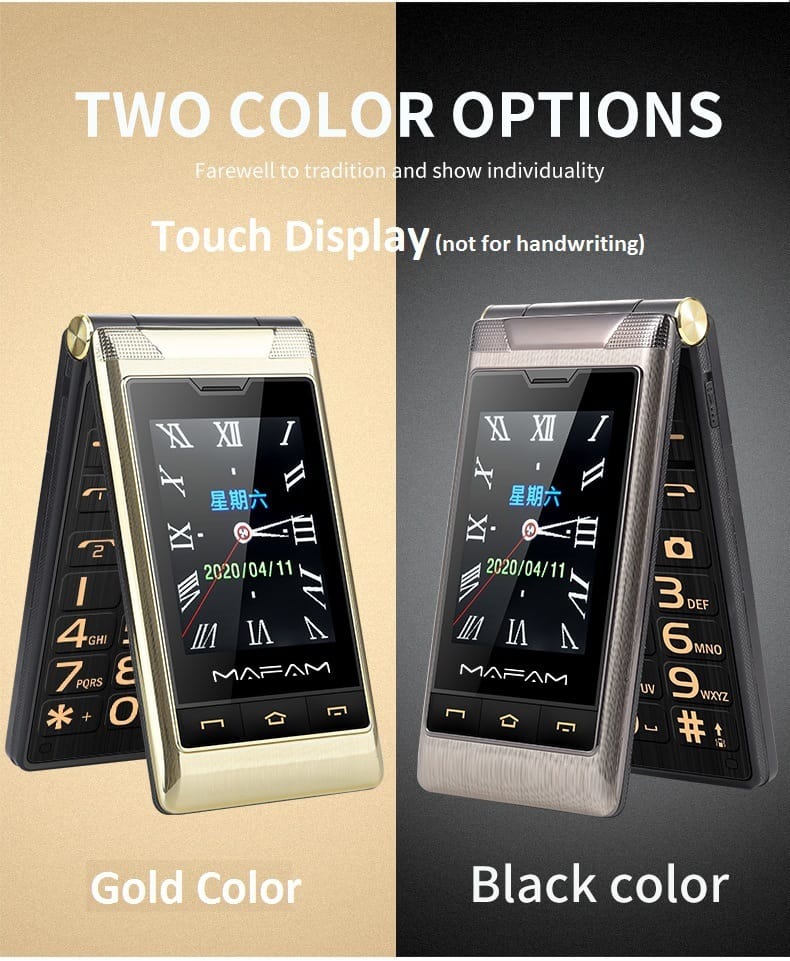 9dfe9ec7-8f47-40f6-a781-2bbb2f366cdd.jpg Full Network Connectivity Dual Screen Flip Cover Elderly Machine Backup Machine - Image 2