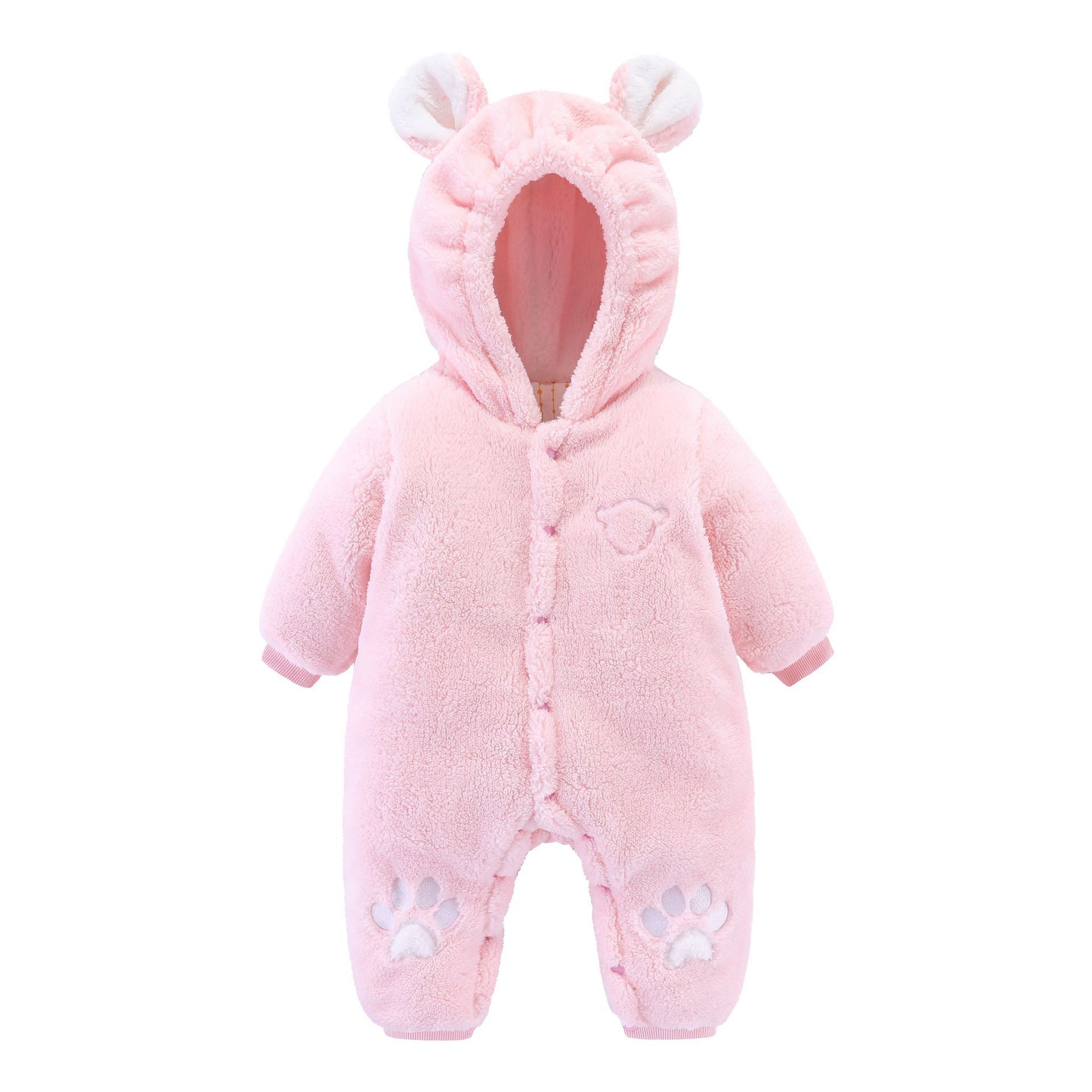 ac78ae2b-6204-4300-920c-27b2987ba24e.jpg Newborn Baby Onesies Baby Clothes Romper Baby Quilted - Image 3