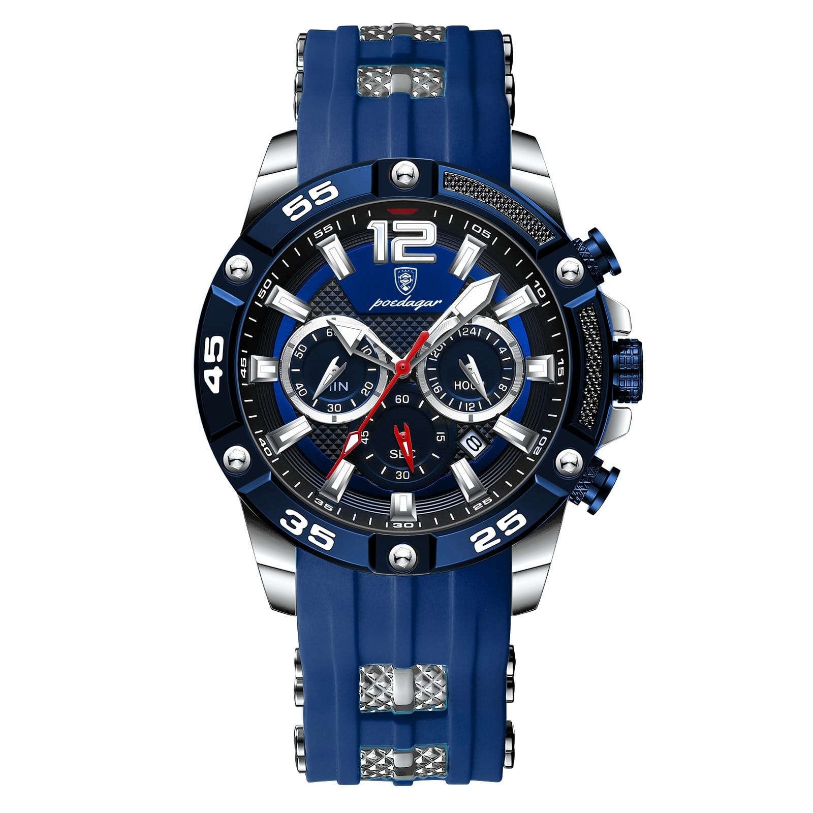ac901550-4129-4725-99ab-400fa867eead.jpg Multifunctional Men's Watch Silicone Band Quartz Wrist Watch - Image 5