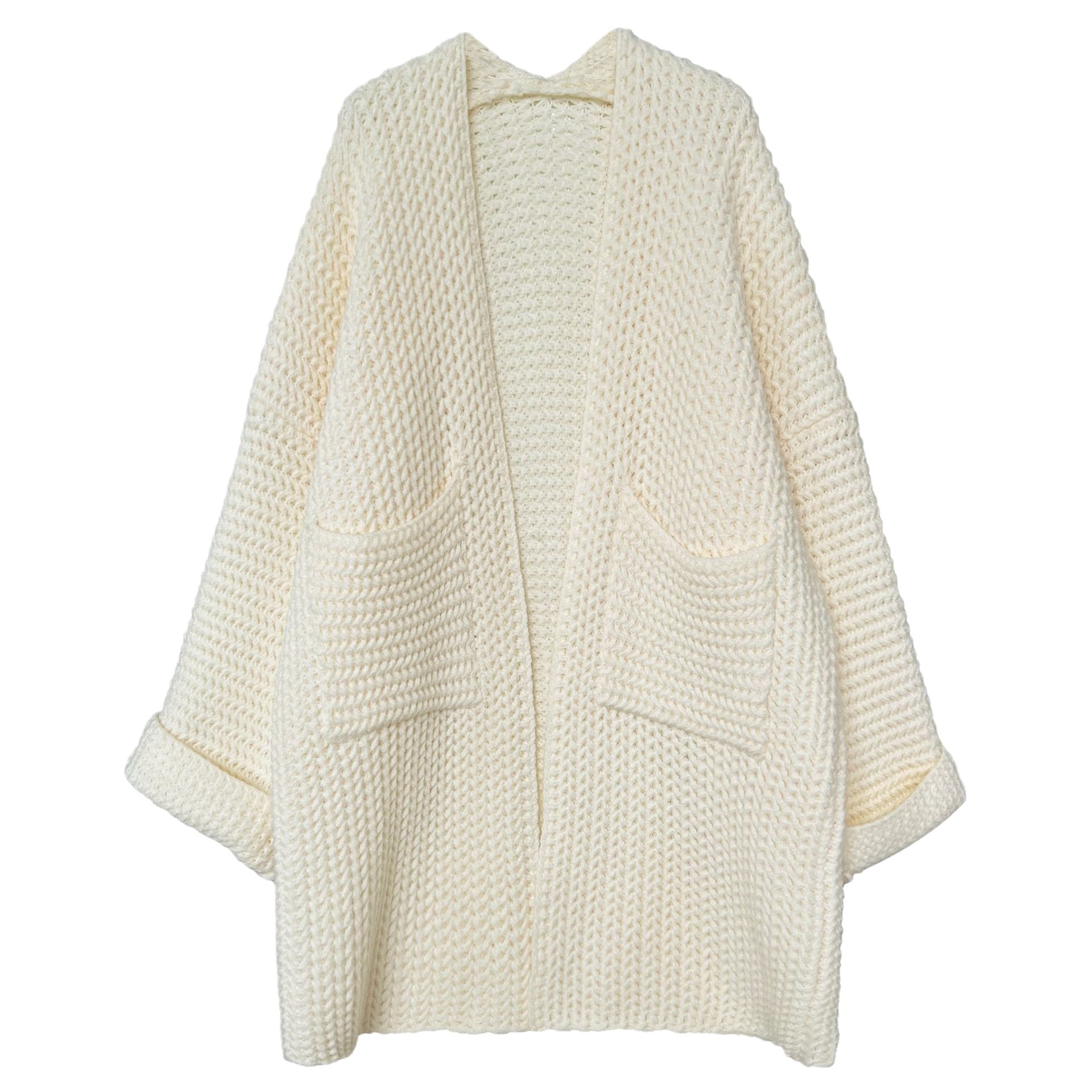 af820965-a266-4b80-b901-758e4a91d2ca.jpg Hepburn Style Solid Color Knitted Cardigan Soft Glutinous - Image 8