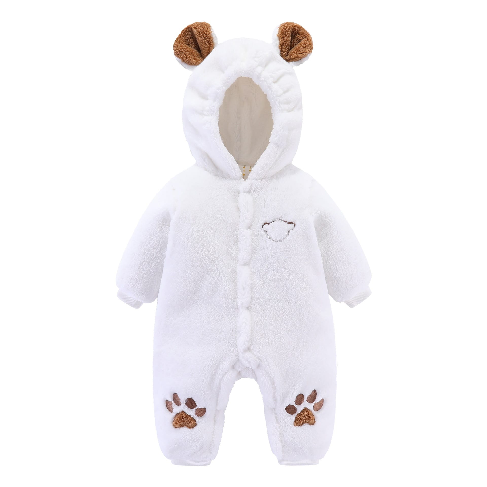 b04f03f9-6576-4243-aaf9-40089f56ce86.jpg Newborn Baby Onesies Baby Clothes Romper Baby Quilted - Image 4