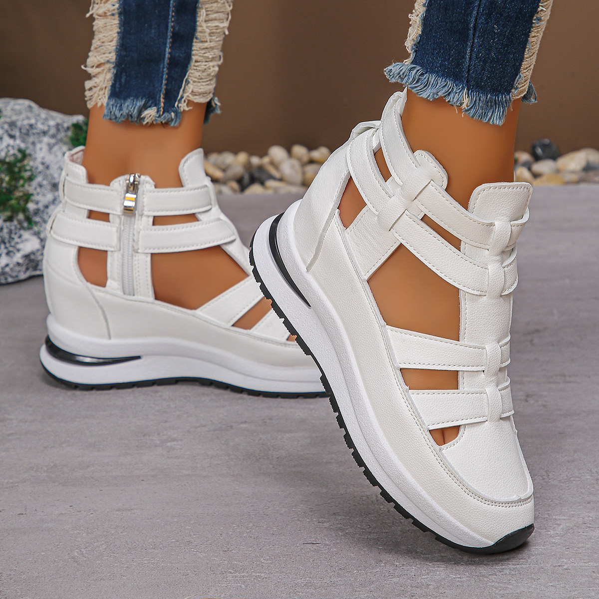 c57b66d0-2cc0-4769-8075-da31c48ece58.jpg Women's Close-toed Hollow-out Sandals Summer Fashion Platform Shoes - Image 7