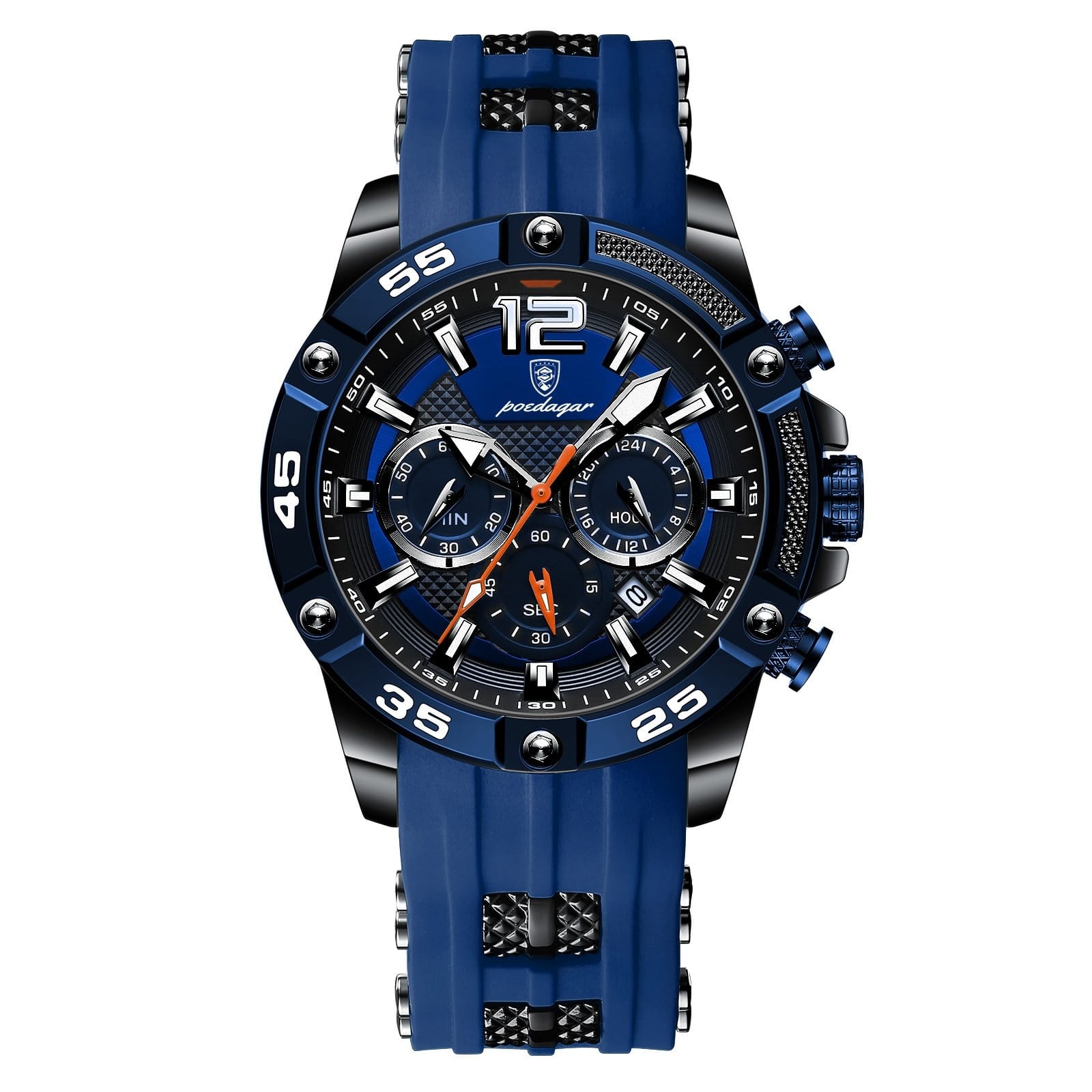 cd4c1c43-271e-4df5-8498-b5a1402ab03c.jpg Multifunctional Men's Watch Silicone Band Quartz Wrist Watch - Image 8