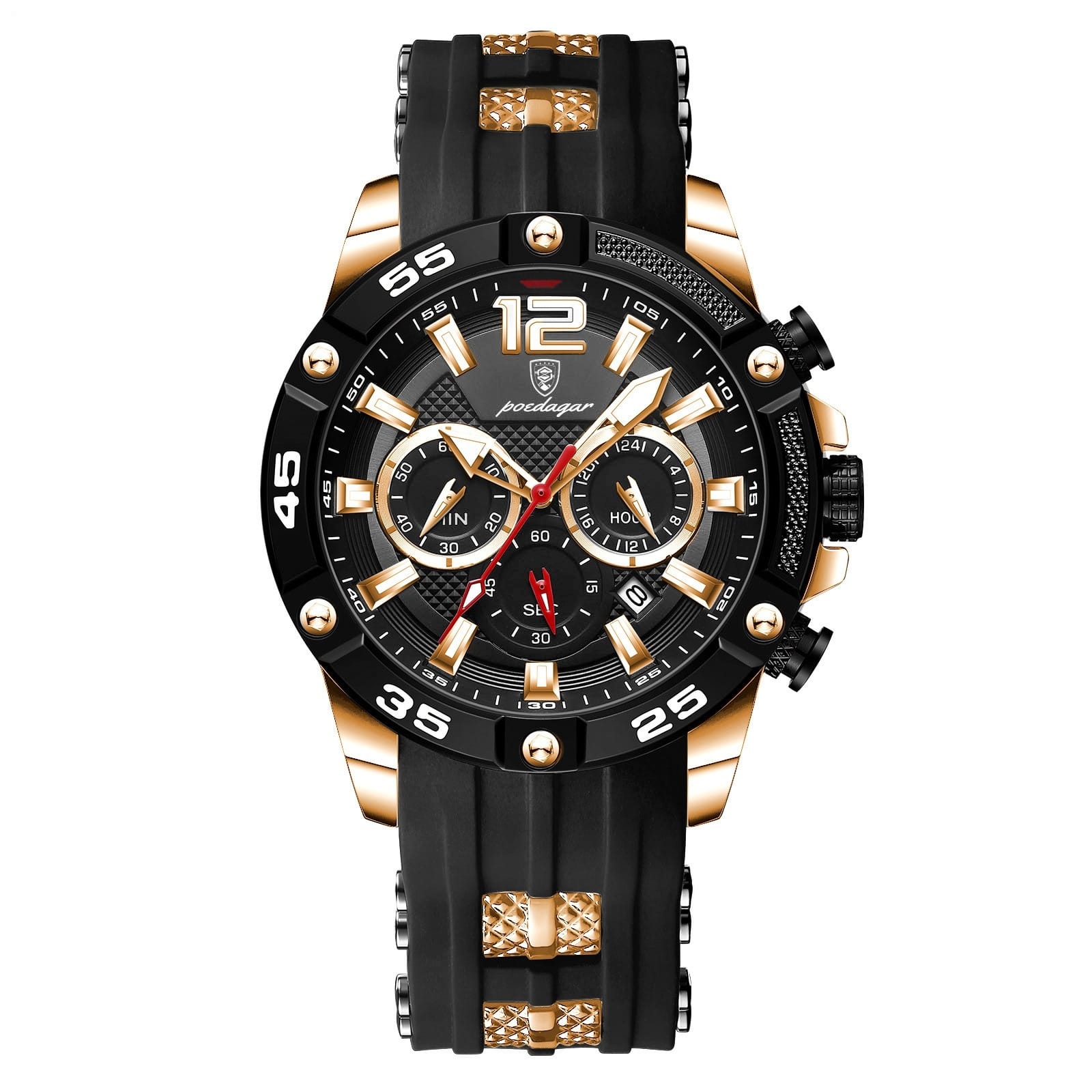 fef28f35-faf8-4684-b950-b91fdc4499d6.jpg Multifunctional Men's Watch Silicone Band Quartz Wrist Watch - Image 3